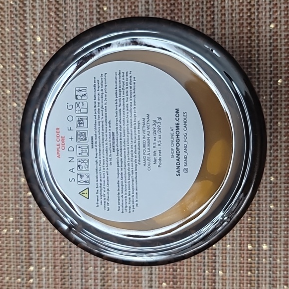 COPY - Sand & Fog Candle 9.5oz. Apple Cider, NWT - Picture 7 of 7